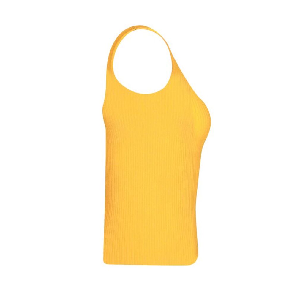Sandro Paris Knitted Tank Top in Orange Polyester - Picture 2 of 4
